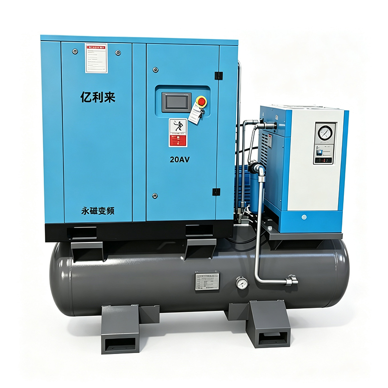 15 kW 8 Bar 4 in 1 PM VSD-Luftkompressor