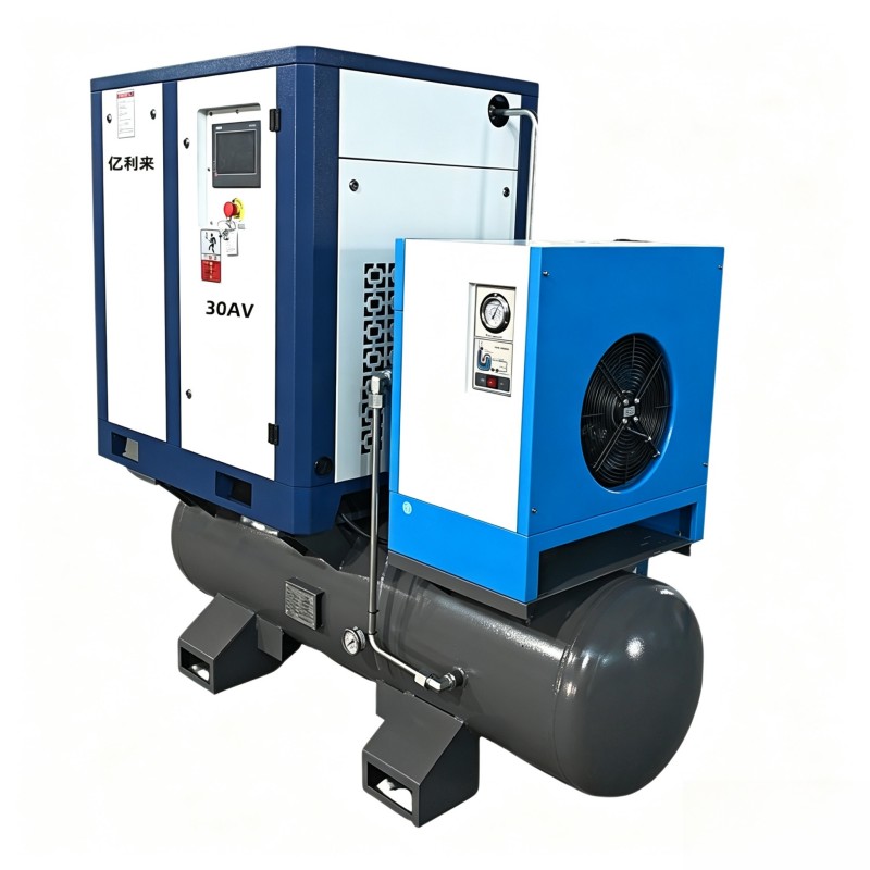 22 kW 4-in-1 einstufiger Luftkompressor mit fester Drehzahl