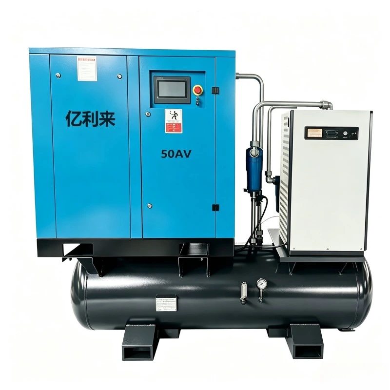 37 kW Hochdruck-4-in-1-Luftkompressor mit fester Drehzahl